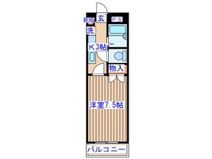 ティエラ定進堂の物件間取画像